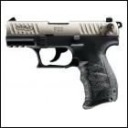 Ju***FPA Closeout Sale!! **NEW** Walther Arms P22 10+1 22LR Two-Tone, 3.42 Threaded Barrel Black With Nickel Slide Black Polymer Frame IS**NEW** (LIFETIME WARRANTY AVAILABLE & FREE LAYAWAY AVAILABLE) **NEW**