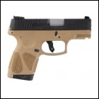 Ju***FPA Closeout Sale!! **NEW** Taurus G2C 40SW Black Slide / FDE Frame Grip 3.2" Barrel 10+1 2 Mags SO**NEW** (LIFETIME WARRANTY AVAILABLE & FREE LAYAWAY AVAILABLE) **NEW**