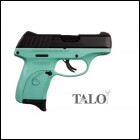 J***FPA Closeout Sale!! **NEW** Ruger EC9s TALO Edition 7+1 9MM Striker Fire Integral Sights Turquoise Cerakote Frame Blued Slide IS**NEW** (LIFETIME WARRANTY AVAILABLE & FREE LAYAWAY AVAILABLE) **NEW**