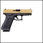 Ju***FPA Closeout Sale!! **NEW** Glock 45 Gold Slide Gen 5 9MM 17+1 3 Mags 4.02" Barrel 7.44" Overall Cerakote Gold IS**NEW** (LIFETIME WARRANTY AVAILABLE & FREE LAYAWAY AVAILABLE) **NEW**