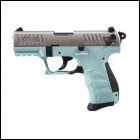 J***FPA Closeout Sale!! **NEW** Walther Arms P22 10+1 22LR Angle Blue W/ Nickel Slide Finish IS**NEW** (LIFETIME WARRANTY AVAILABLE & FREE LAYAWAY AVAILABLE) **NEW**
