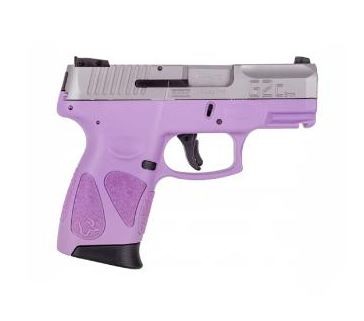 J***FPA Closeout Sale!! **NEW** Taurus G2C SS Slide / Light Purple Frame 9MM 12+1 2 Mags 3.2" Barrel 6.2" Overall Length SO**NEW** (LIFETIME WARRANTY AVAILABLE & FREE LAYAWAY AVAILABLE ) **NEW**