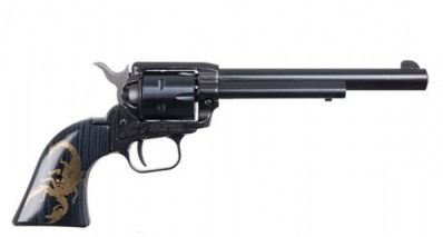 J***FPA Closeout SALE!! **NEW** Heritage Rough Rider .22LR 6.5" Barrel, Gold Scorpion Black Grip On Black Barrel 6rd Shot IS**NEW** (LIFETIME WARRANTY AVAILABLE & FREE LAYAWAY) **NEW**