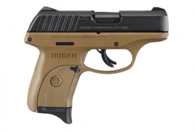 F***FPA Closeout Sale!! **NEW** Ruger EC9s 7+1 9MM Striker Fire Integral Sights FDE Cerakote Frame Black Oxide Slide SO **NEW** (LIFETIME WARRANTY AVAILABLE & FREE LAYAWAY AVAILABLE) **NEW**