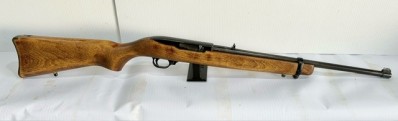 older model 10/22 with full wood stock