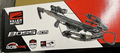 Killer Instinct Boss 405 Crossbow Package ****NO RESERVE **NO CC FEES***