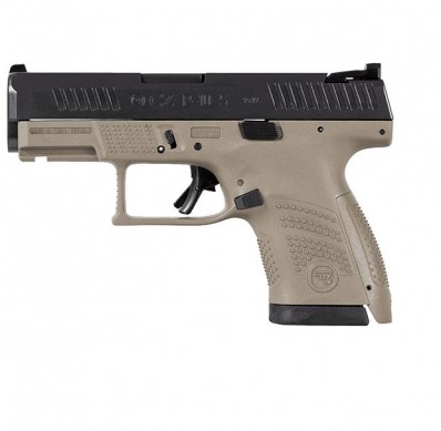 Ju***FPA Closeout Sale!! **NEW** CZ P-10 Compact Size 9MM 3.5" Barrel 10+1 FDE Polycoat Finish Black Slide IS**NEW** (LIFETIME WARRANTY AVAILABLE & FREE LAYAWAY AVAILABLE) **NEW**