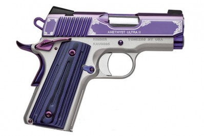 S***FPA Closeout Sale!! **NEW** Kimber Amethyst Ultra II 1911 9MM 8+1 3" Barrel 6.8" Overall Satin Silver-Amethyst Purple PVD Finish Purple-Black G10 Grips SO **NEW** (LIFETIME WARRANTY AVAILABLE & FREE LAYAWAY AVAILABLE) **NEW**