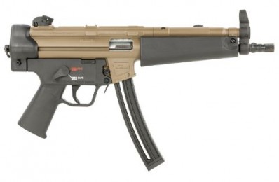 J***FPA Closeout Sale!! **NEW** H&K MP5 Dealer Exclusive 22LR 25+1 8.50" Barrel Flat Dark Earth Finish No Stock (Sling Mount) Black Polymer Grip Adjustable Rear Sights Manual Safety IS **NEW** (FREE LAYAWAY AVAILABLE) **NEW**