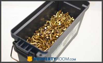ASSORTED 22 LR AMMO (~11 LBS) W/CAN