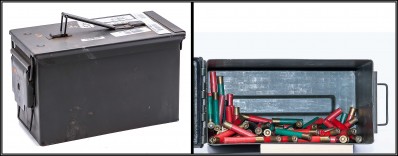 AMMO CAN WITH ASSORTED AMMO