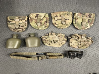 SURPLUS  Military MOLLE II   POUCHES**NO RESERVE**NO CC FEES****